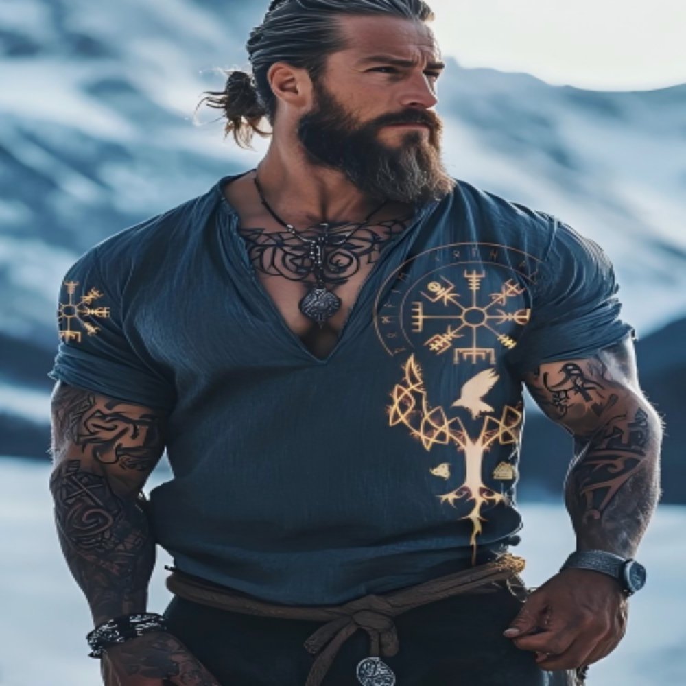 Men's Short Sleeve T-Shirts Men's V-Neck Short Sleeve 41 Apparel
