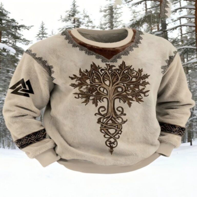 Men's Crew Neck Long Sleeve Tops Men's ApparelSweatshirt 36