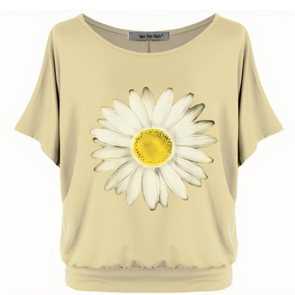 Women's Clothing Batwing Short Sleeve Apparel
