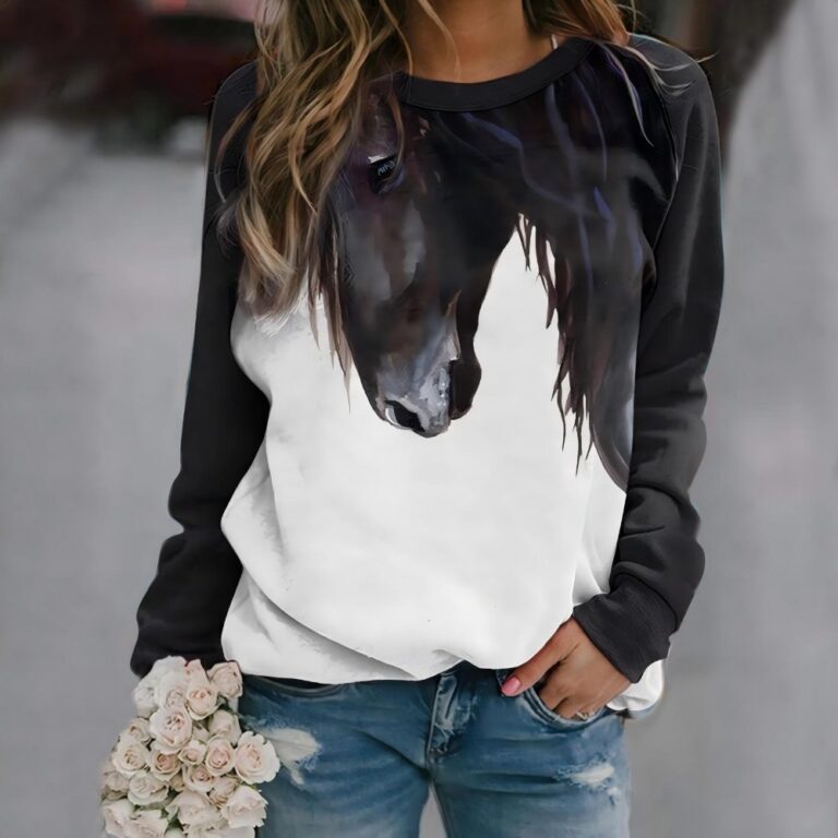 Women's Clothing Women's Raglan ApparelSweatshirt