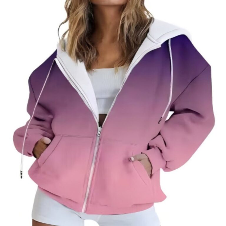 Women's Clothing Zip Hoodie