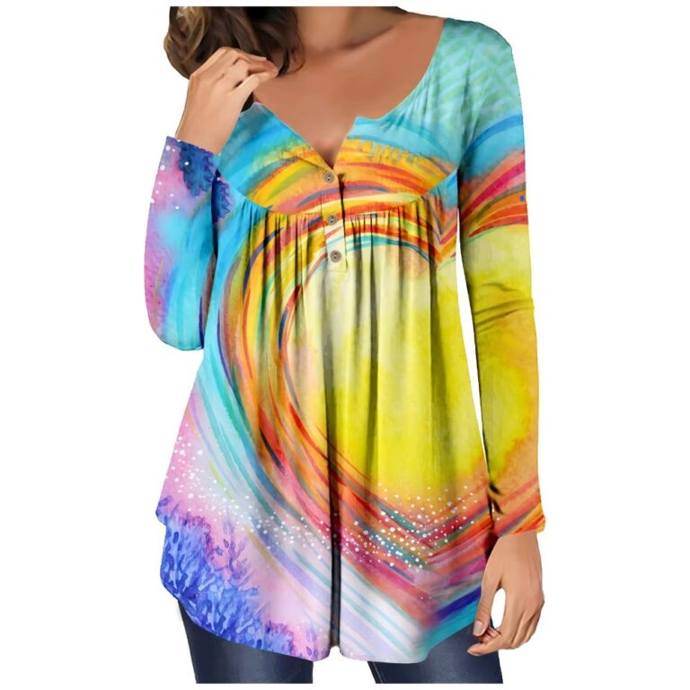 Open Collar Long Sleeve Tops Open Collar Long Sleeve Tops