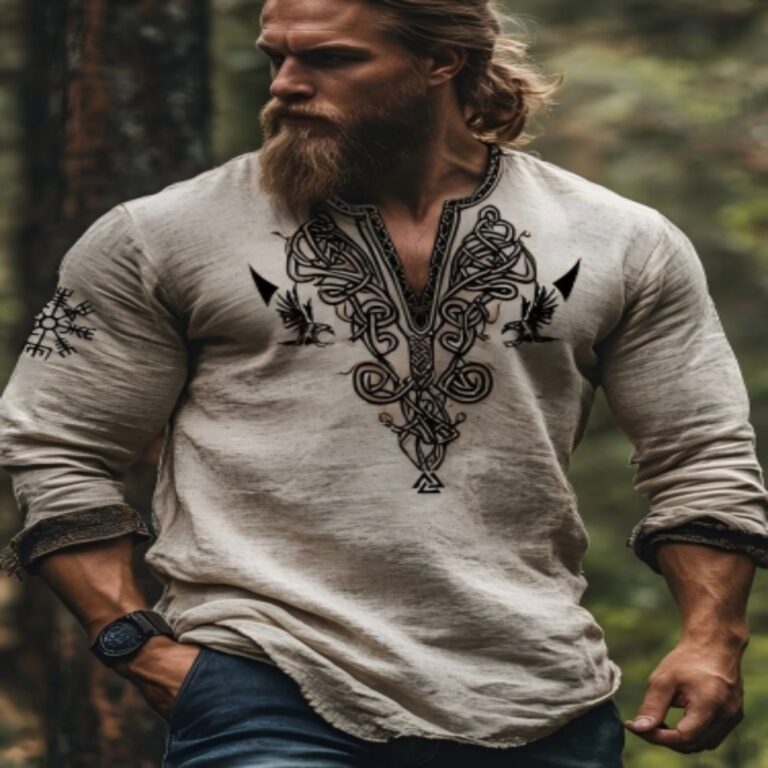 Men's Crew Neck Long Sleeve Tops Men's V-Neck Long Sleeve 01 Apparel
